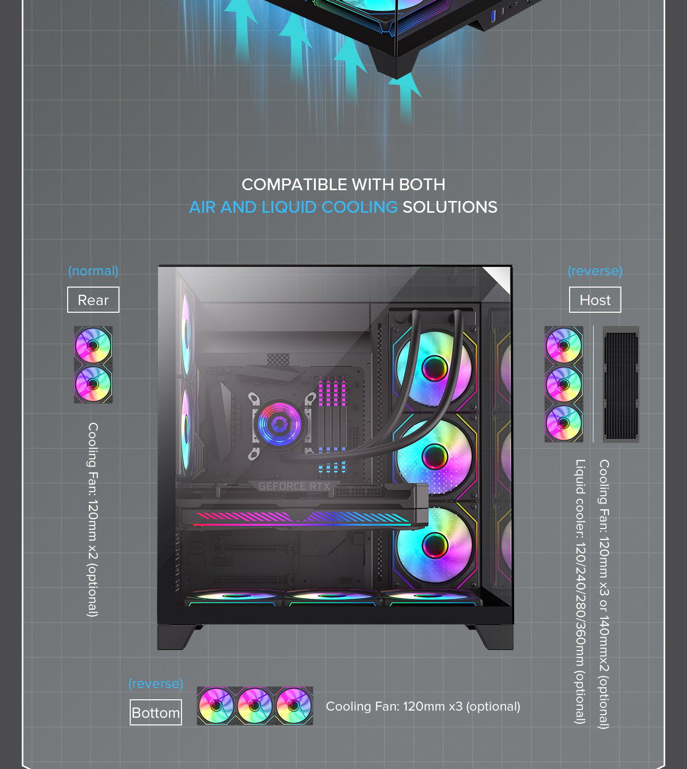 GAMEMAX Infinity Plus Black Case