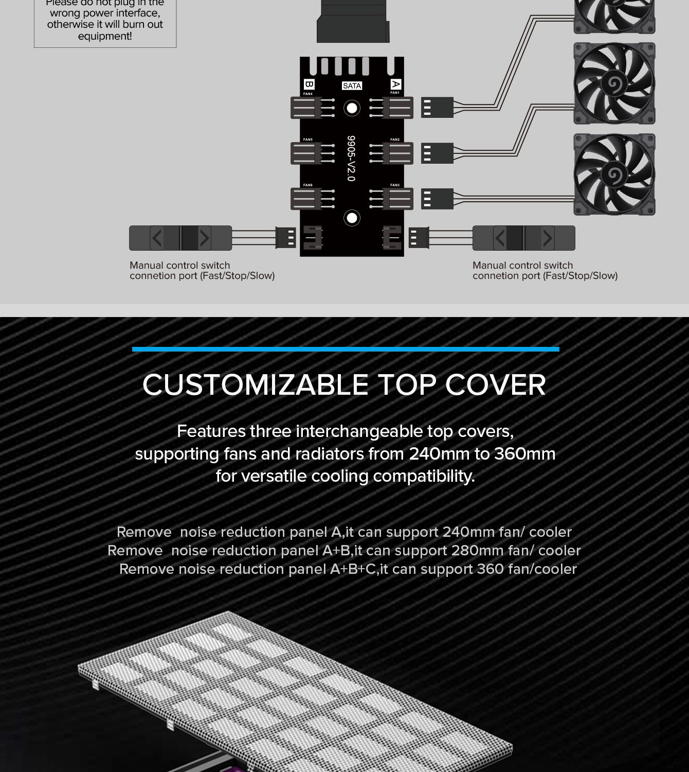 GAMEMAX GAMEMAX Titan Silent 2 Full Tower Computer Case