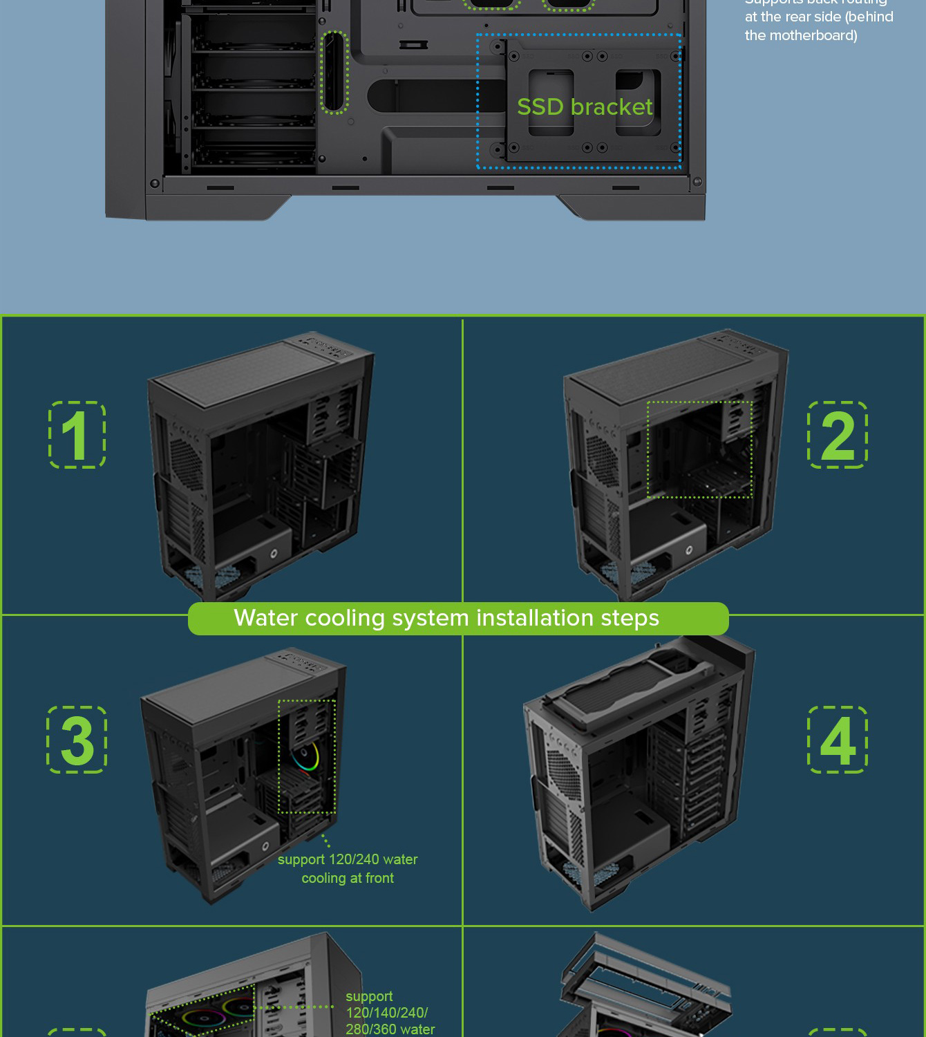 GAMEMAX GAMEMAX Titan Silent 2 Full Tower Computer Case