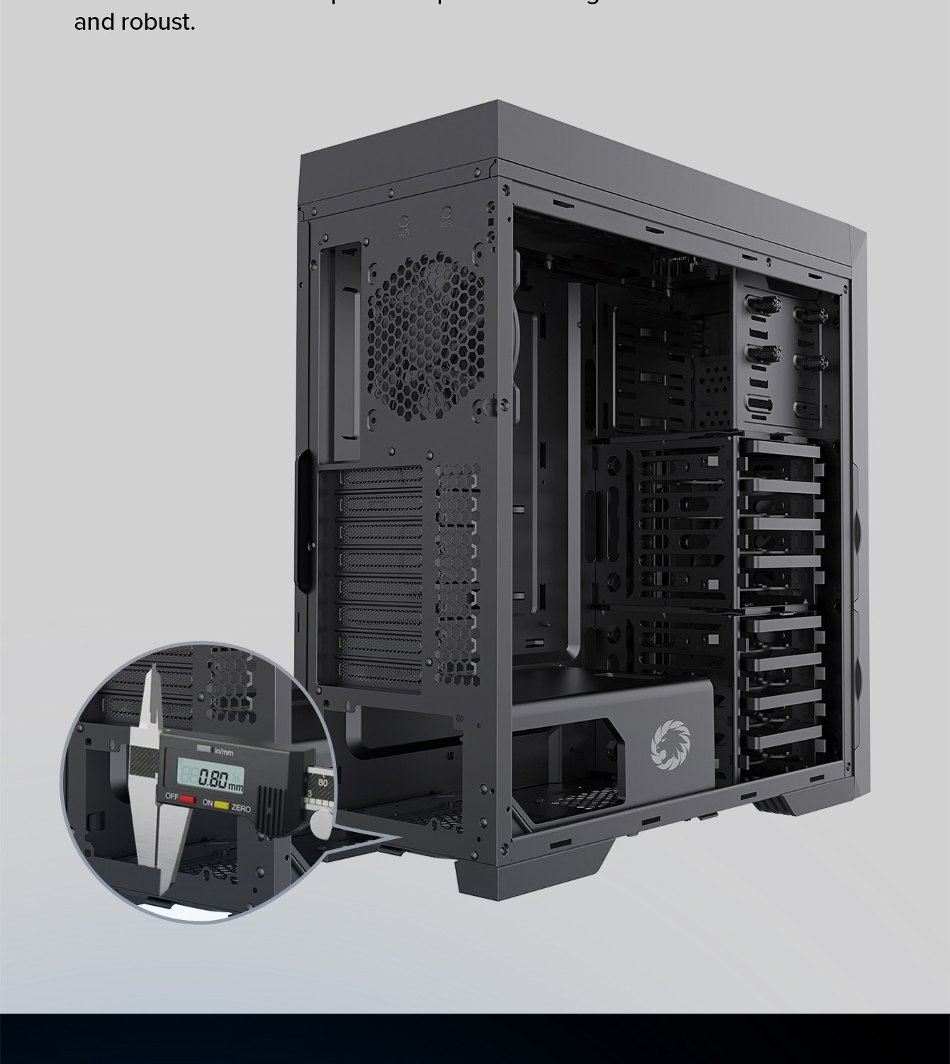 GAMEMAX GAMEMAX Titan Silent 2 Full Tower Computer Case