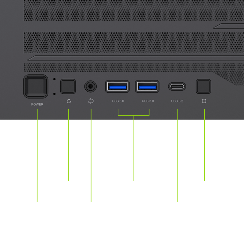 GAMEMAX LEADER 2 BK Leader 2 BK Black case