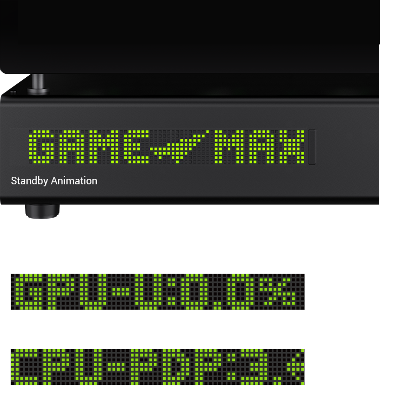 GAMEMAX N90 BG Black Dual-Chamber PC Case