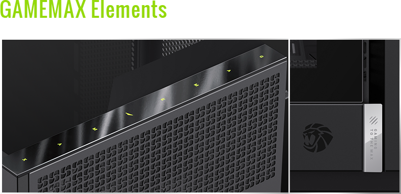 GAMEMAX T20 BK Black case