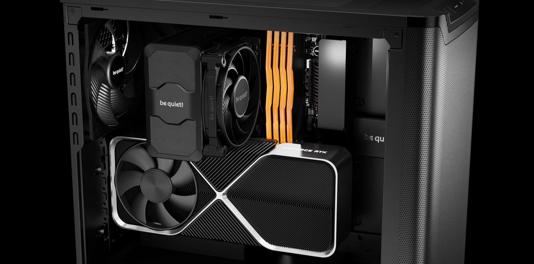 be quiet PURE BASE 501 Airflow Window Black ATX case