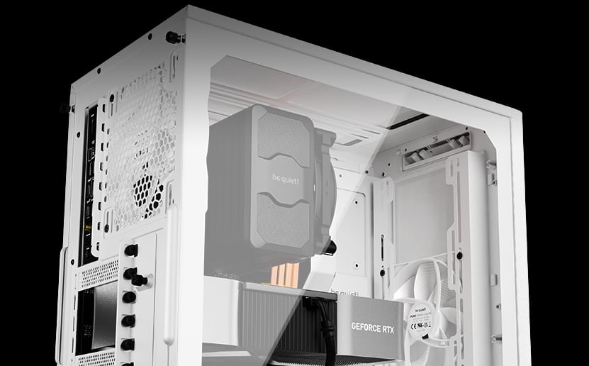 be quiet PURE BASE 501 Airflow Window White ATX case