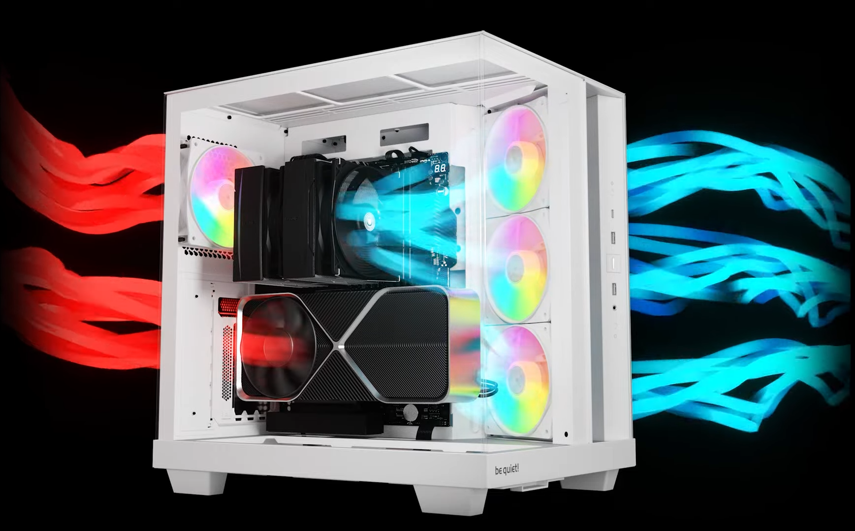 Be Quiet Light Base 500 LX White Computer Case