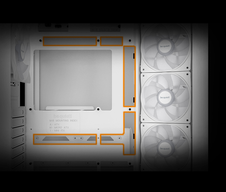 Be Quiet Light Base 500 LX White Computer Case