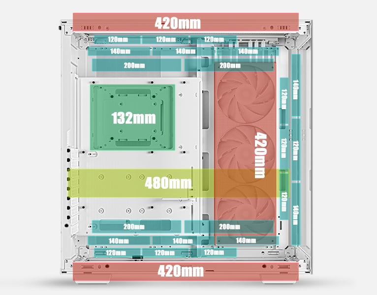 DeepCool CH780 ATX+ Panoramic case