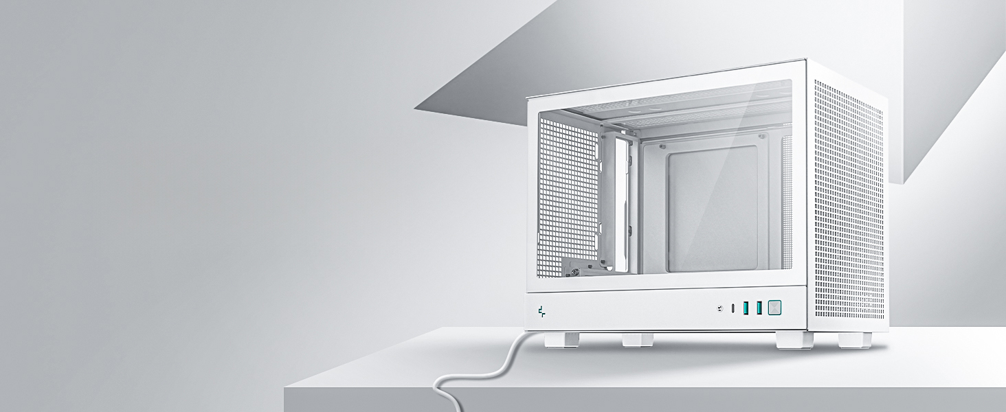 DeepCool CH160 WH Mini-ITX PC Case