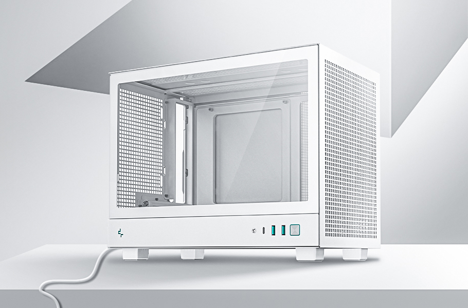 DeepCool CH160 WH Mini-ITX PC Case