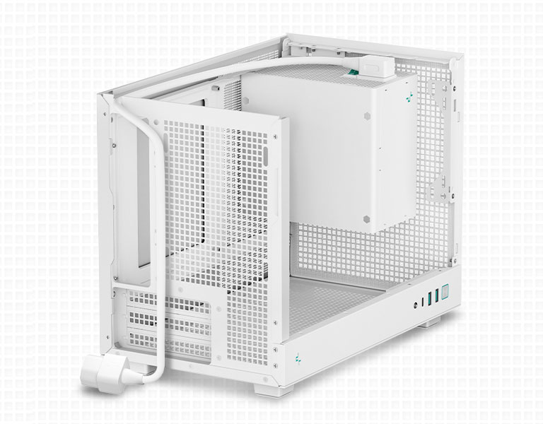 DeepCool CH160 WH Mini-ITX PC Case