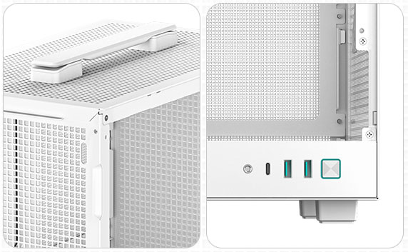 DeepCool CH160 WH Mini-ITX PC Case