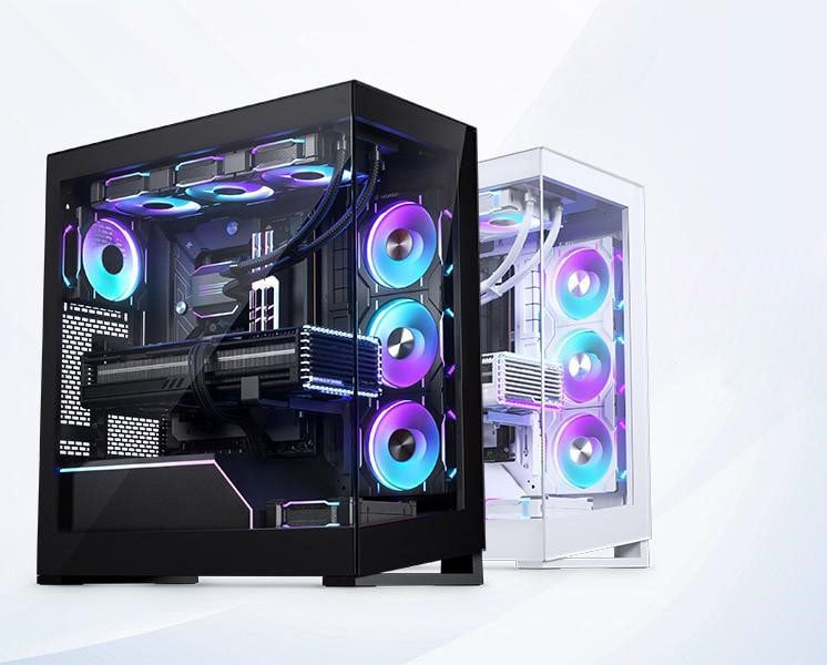 Phanteks NV5 MK2, Showcase Mid-Tower Chassis, Rear-Connect MB Support ...