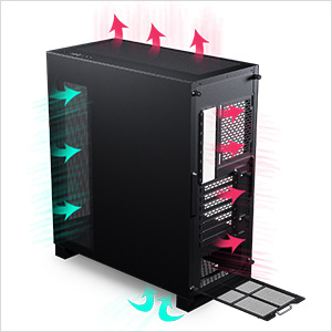 Phanteks NV5S Showcase Mid-Tower ATX Chassis