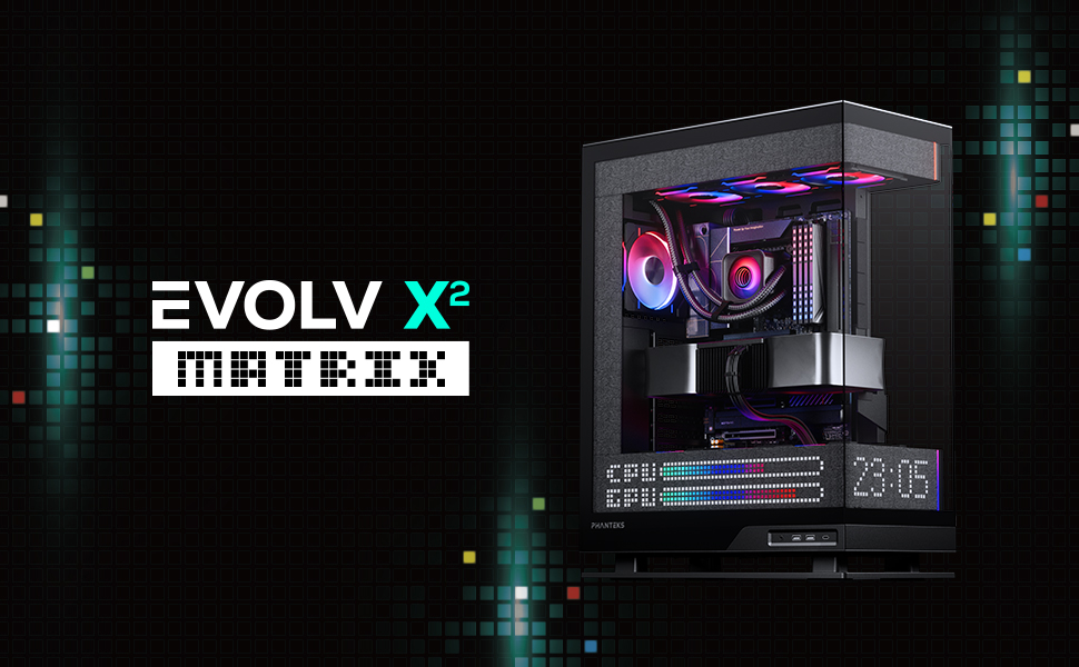 Phanteks Evolv X2 Matrix Mid Tower ATX Gaming Chassis 