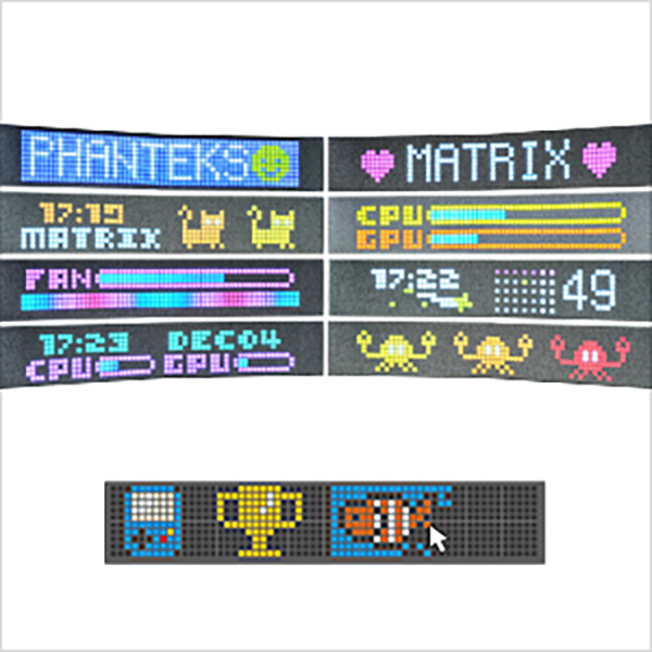 Phanteks XT View Matrix Mid-Tower ATX Gaming PC Case