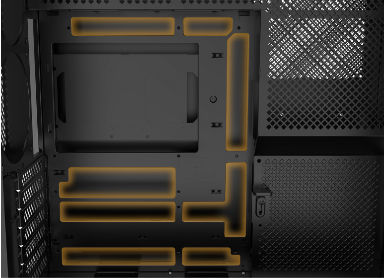 MONTECH HS02 PRO ATX Mid-Tower PC Case