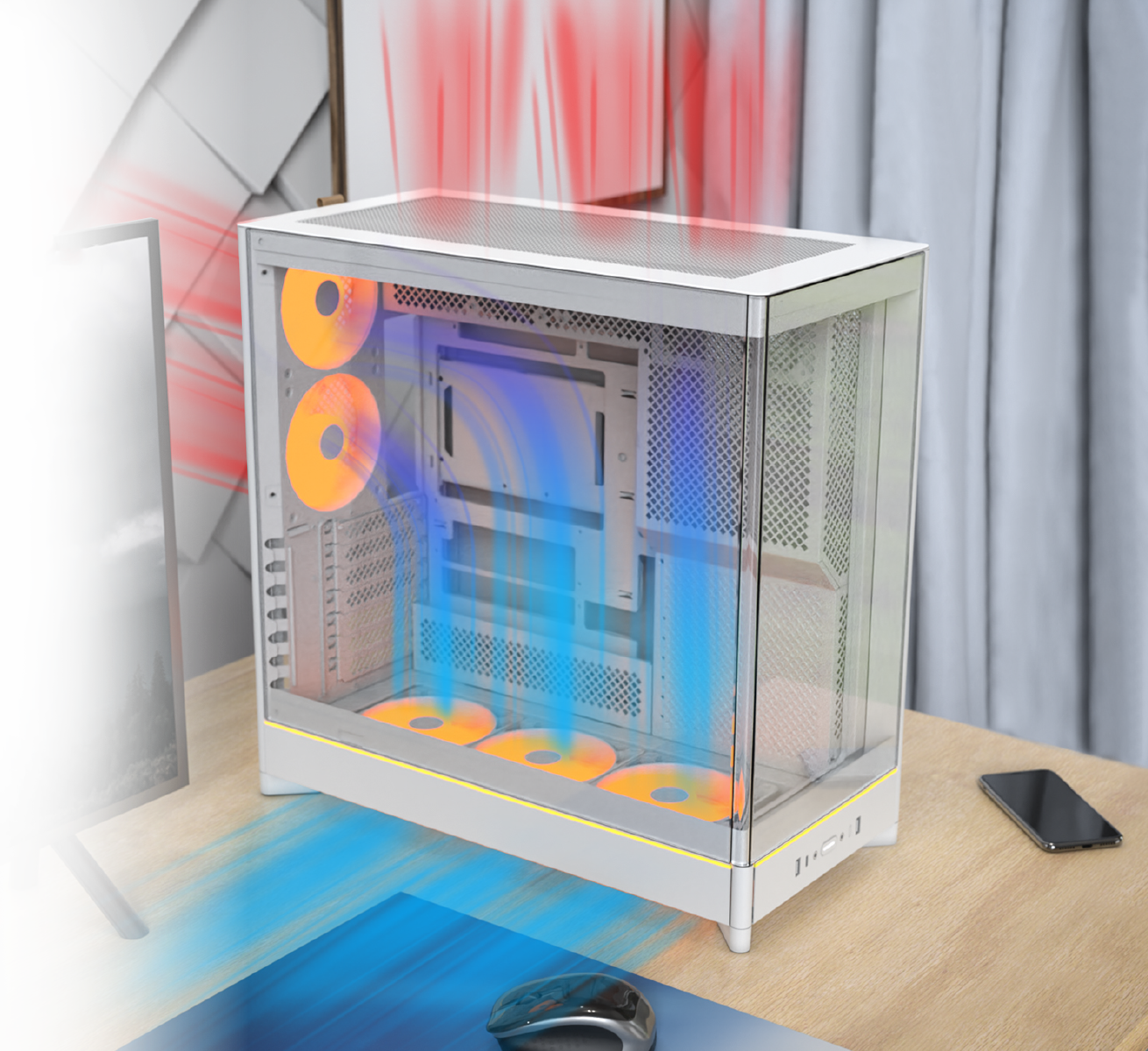 MONTECH HS02 PRO ATX Mid-Tower PC Case