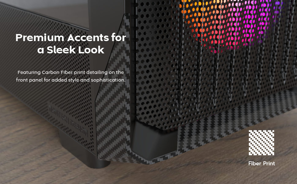 MONTECH X5 ATX Mid-Tower Gaming PC Case
