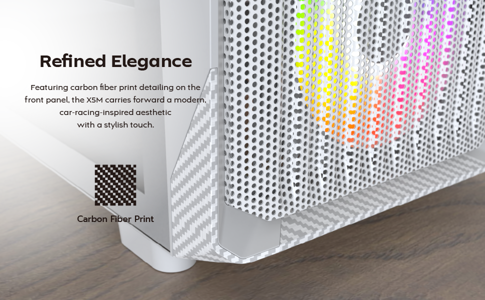MONTECH X5M Micro ATX Gaming PC Case