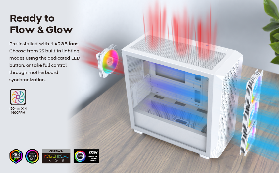 MONTECH X5M Micro ATX Gaming PC Case