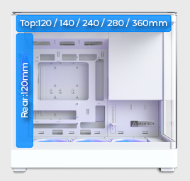 MONTECH KING 15 PRO Micro-ATX PC Case