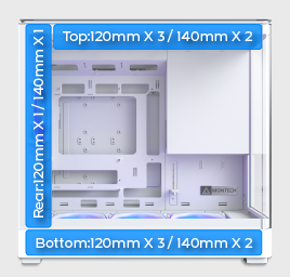 MONTECH KING 15 PRO Micro-ATX PC Case