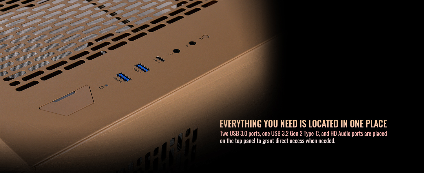 Thermaltake CTE E550 TG Gravel Sand Mid Tower ATX Case