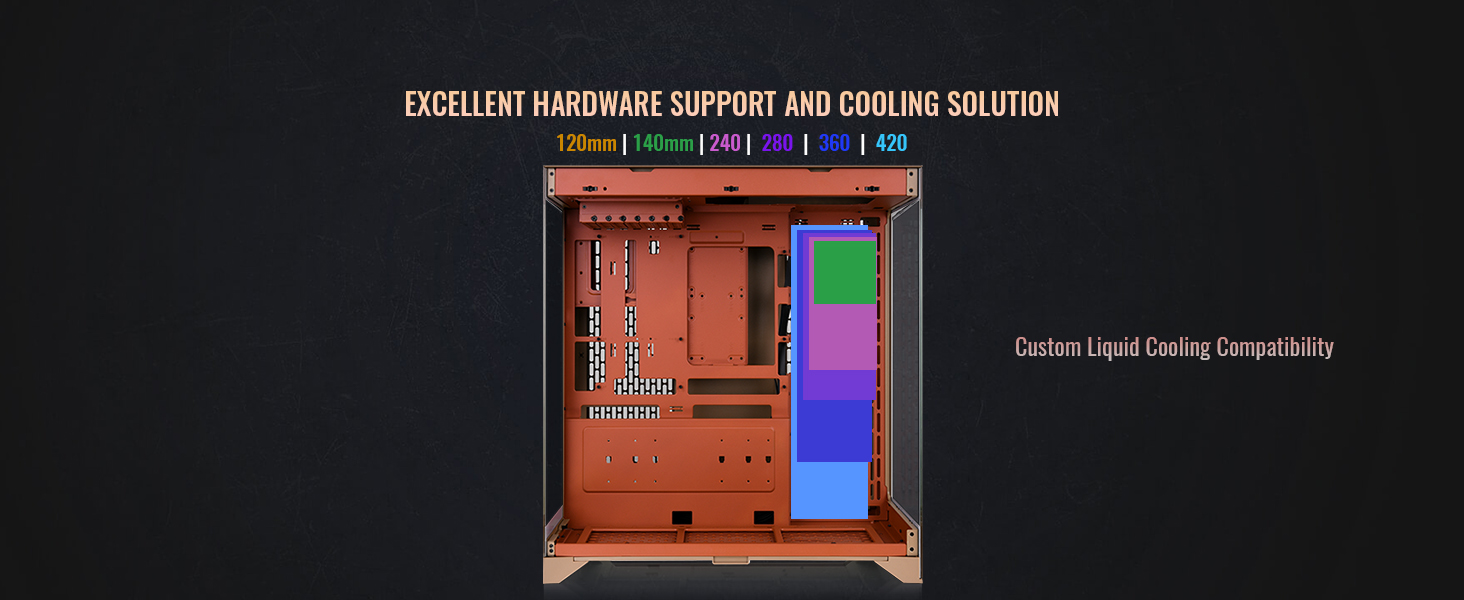 Thermaltake CTE E550 TG Gravel Sand Mid Tower ATX Case