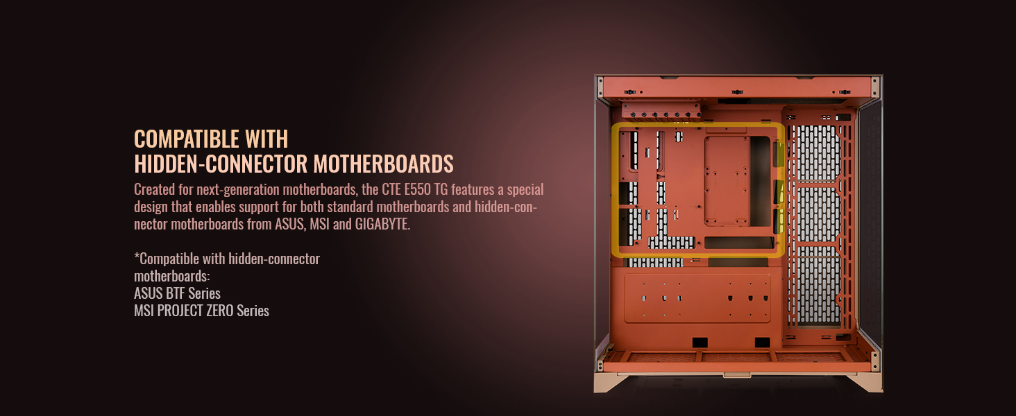 Thermaltake CTE E550 TG Gravel Sand Mid Tower ATX Case