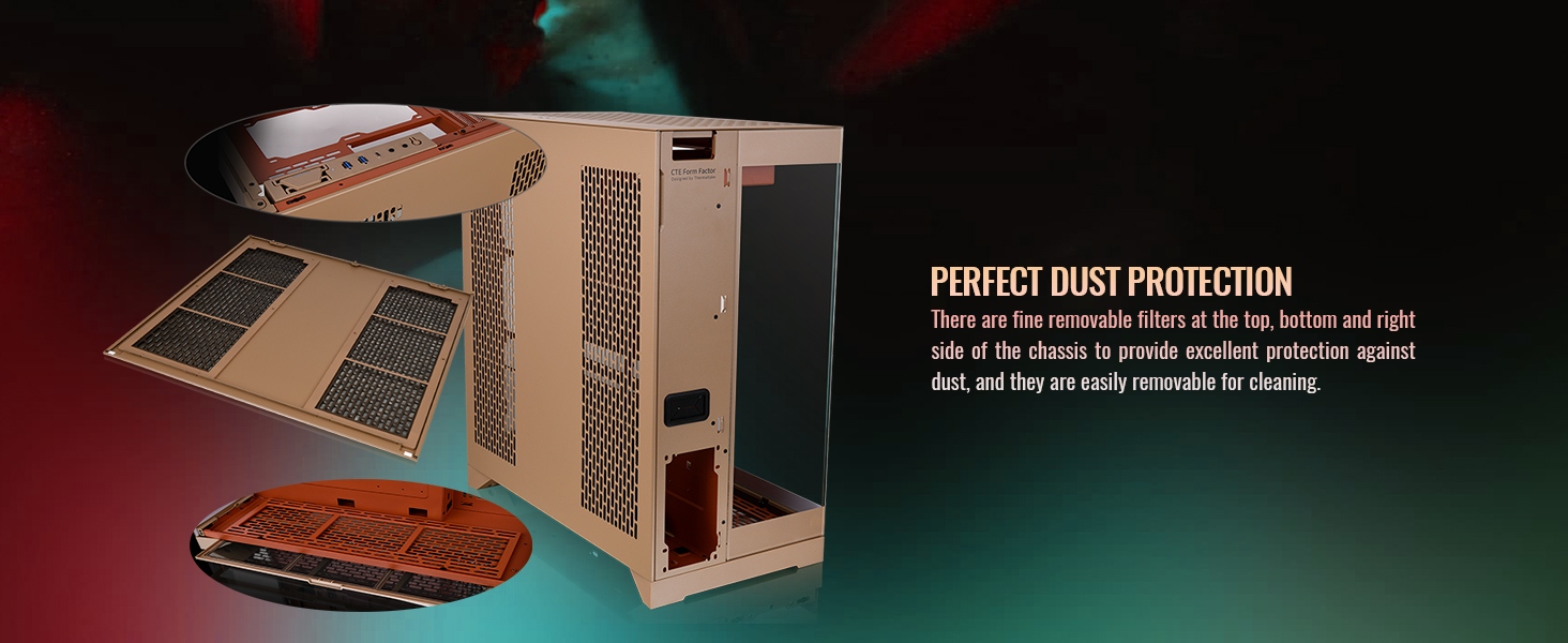Thermaltake CTE E550 TG Gravel Sand Mid Tower ATX Case