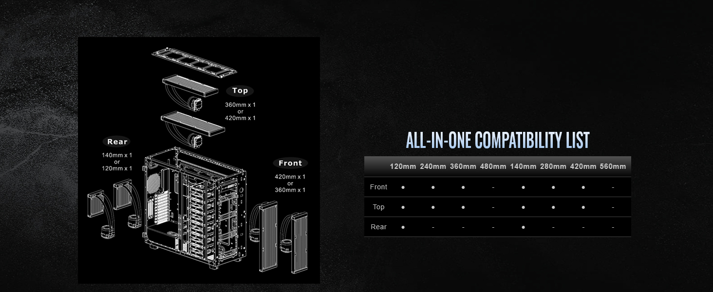 Thermaltake AX700 TG Super Tower Computer Case