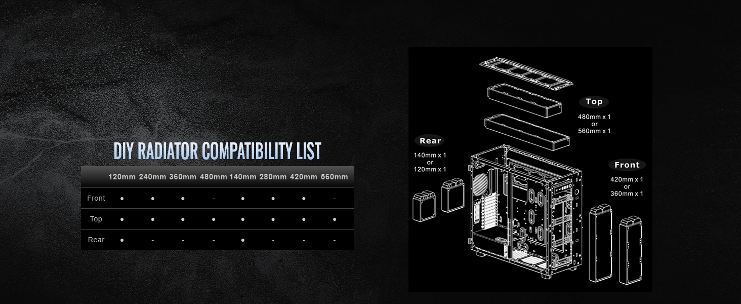 Thermaltake AX700 Snow TG Super Tower Computer Case