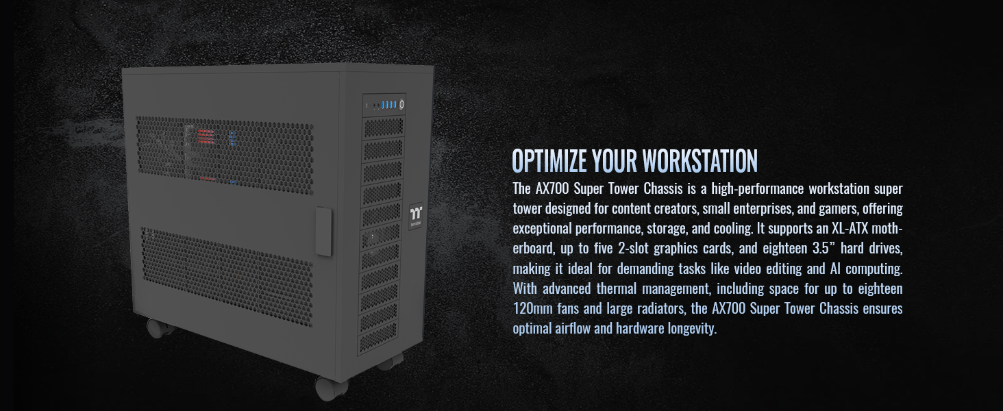 Thermaltake AX700 Super Tower Computer Case