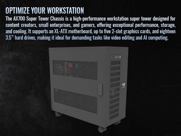 Thermaltake AX700 Super Tower Computer Case