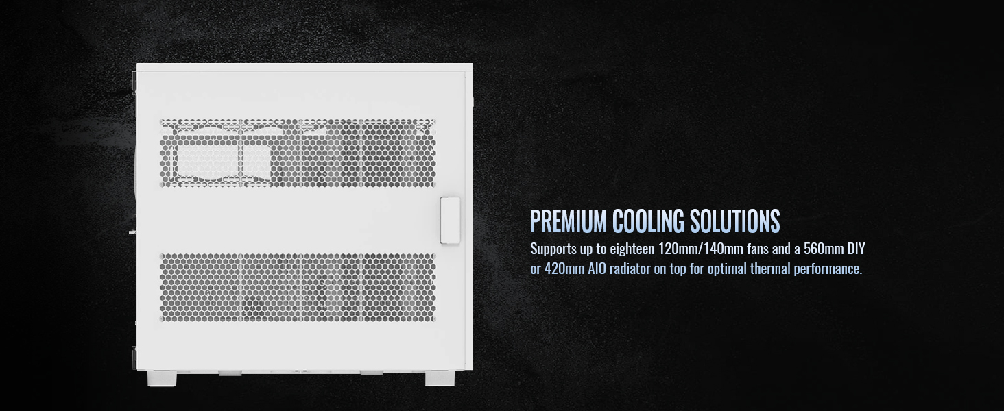 Thermaltake AX700 Snow Super Tower Computer Case