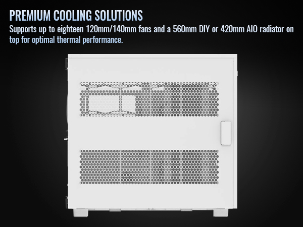 Thermaltake AX700 Snow Super Tower Computer Case
