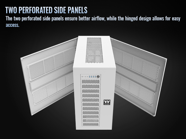 Thermaltake AX700 Snow Super Tower Computer Case