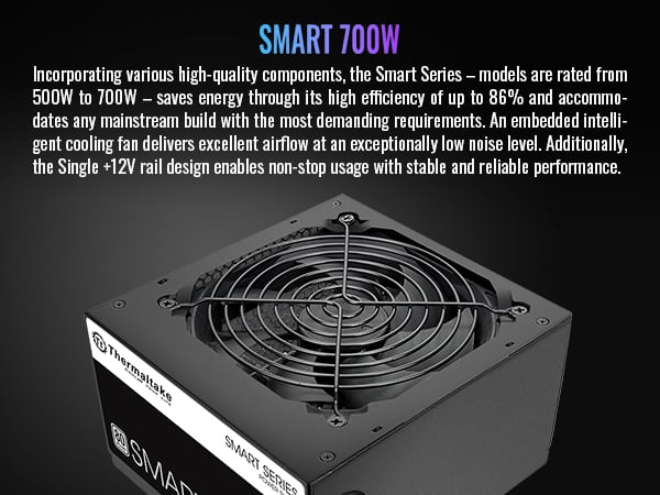 Thermaltake Smart Series 700W Power Supply