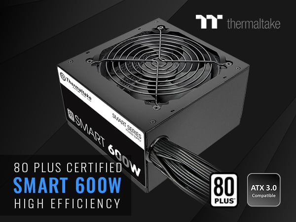 Thermaltake Smart Series 600W Power Supply