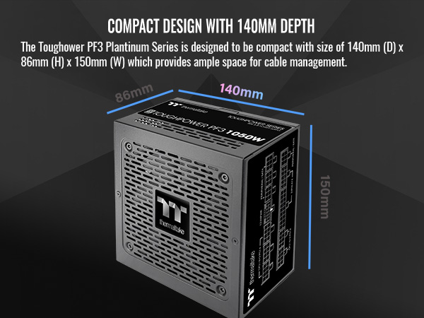 Thermaltake Toughpower PF3 1050W Power Supply