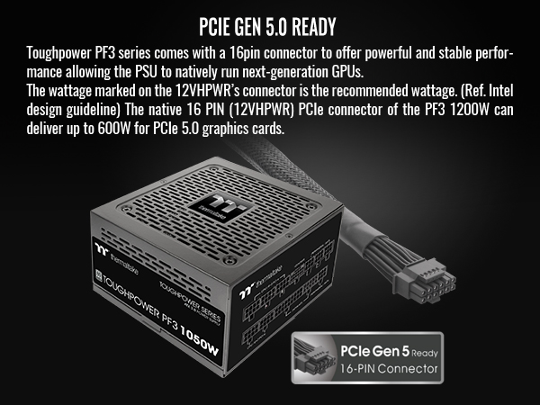 Thermaltake Toughpower PF3 1050W Power Supply