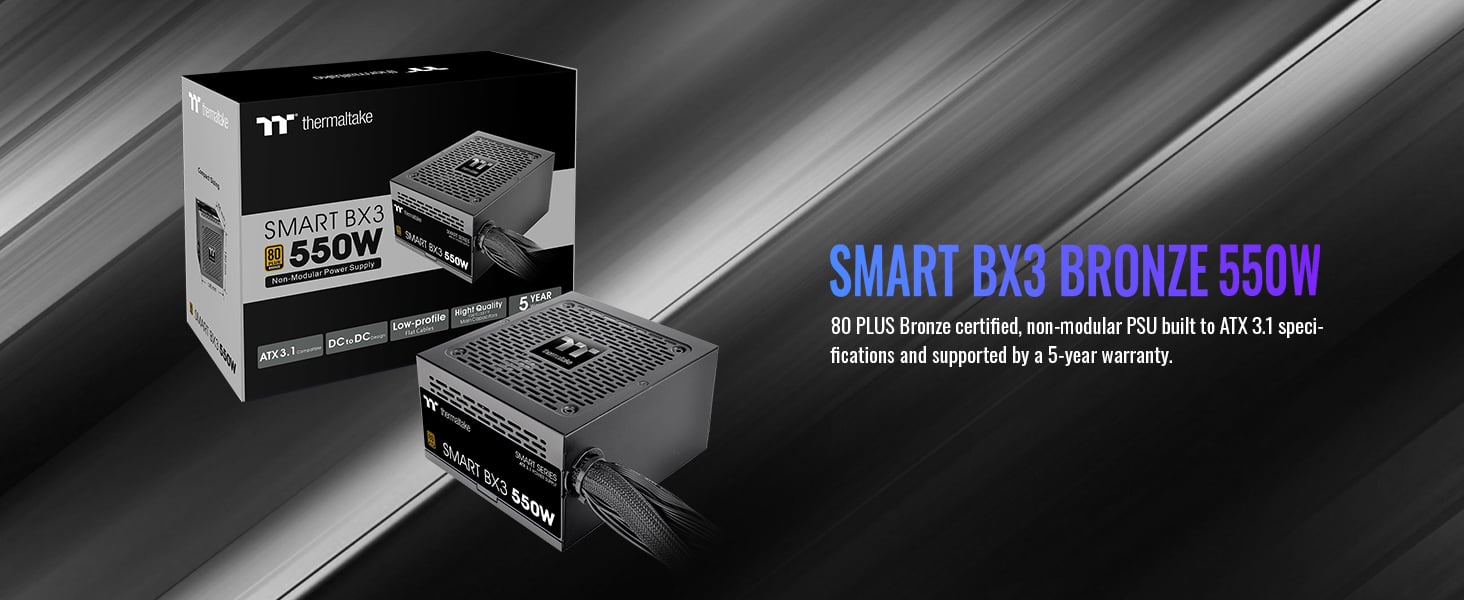 Thermaltake Smart BX3 550W Power Supply