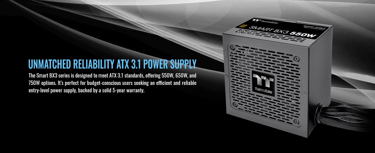 Thermaltake Smart BX3 550W Power Supply