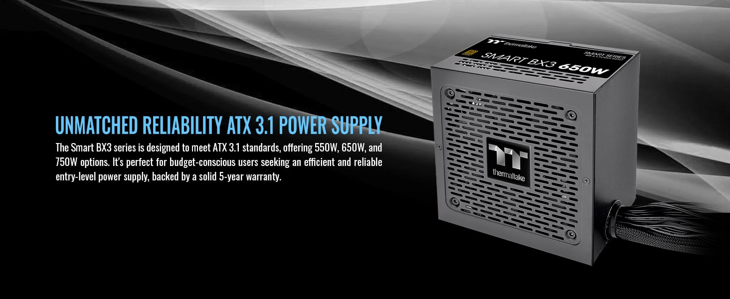 Thermaltake Smart BX3 650W Power Supply