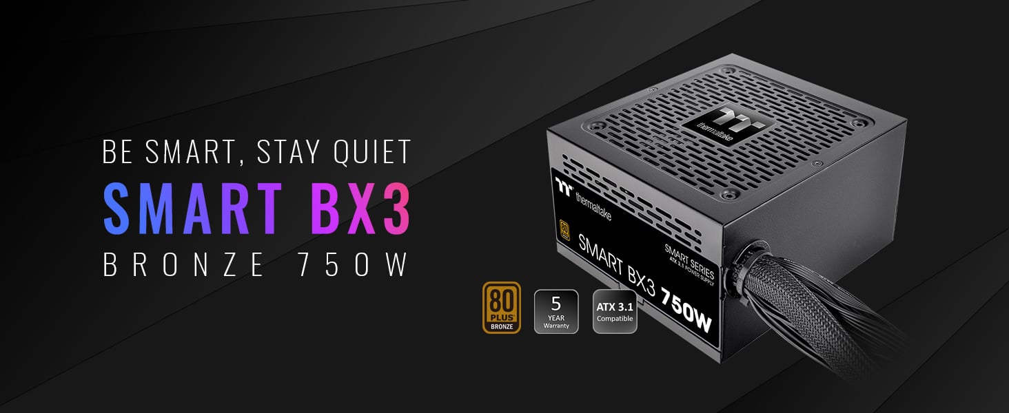 Thermaltake Smart BX3 750W Power Supply