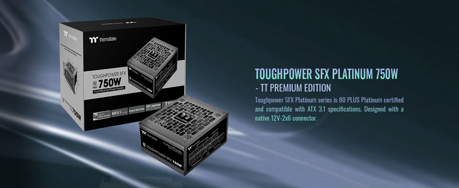 Thermaltake Toughpower SFX 750W 80Plus Platinum Power Supply