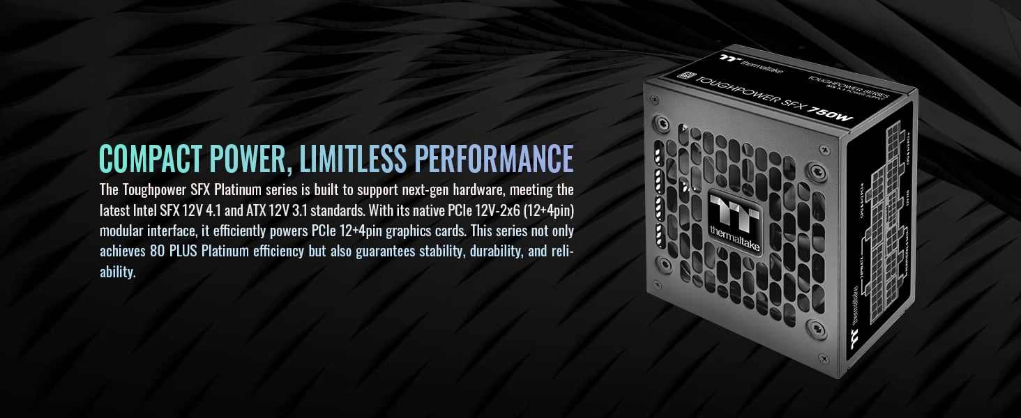 Thermaltake Toughpower SFX 750W 80Plus Platinum Power Supply