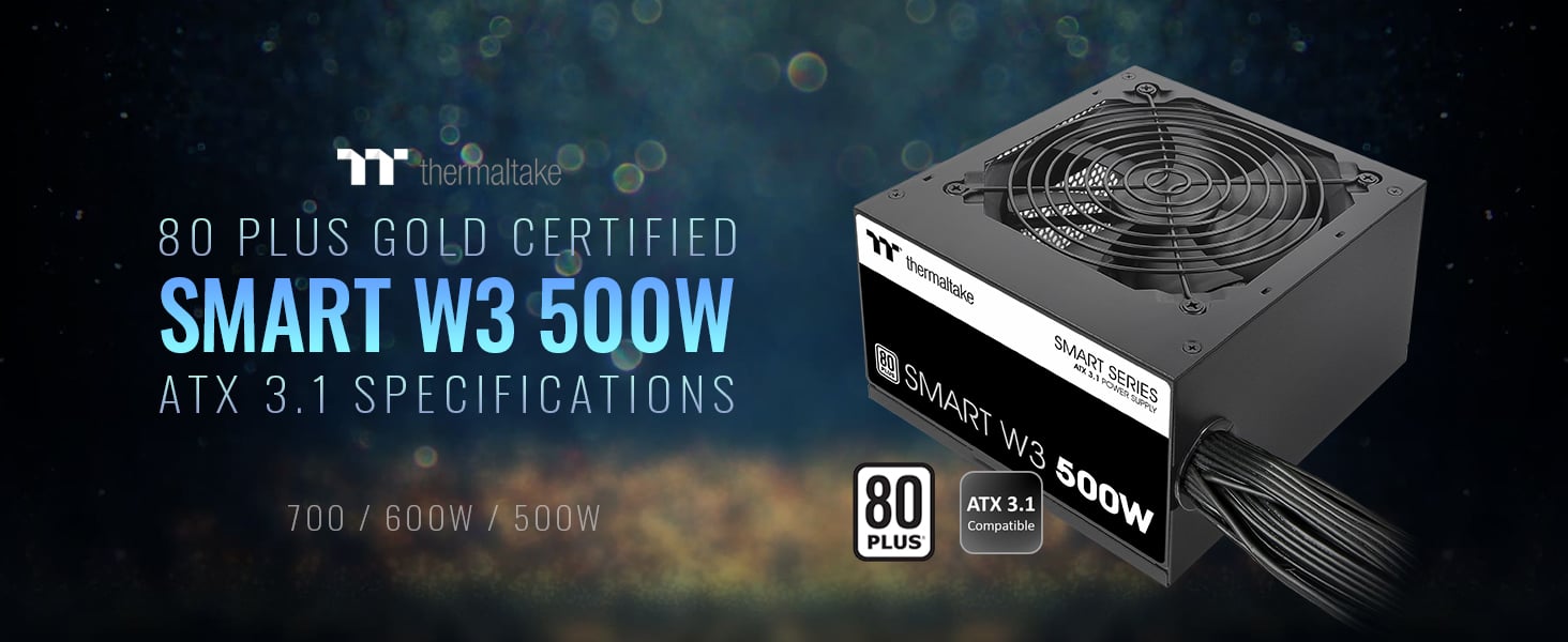 Smart W3 Series 80Plus Certified Power Supply