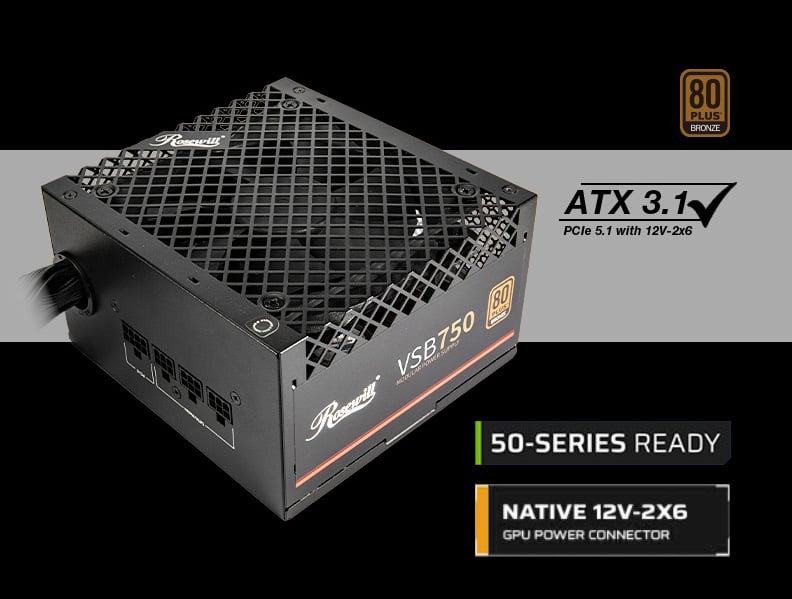 Rosewill VSB 750W Power Supply